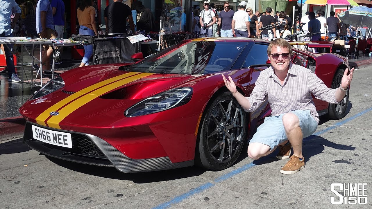 Funny Reactions to My Ford GT in Los Angeles!
