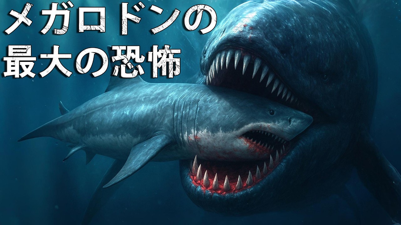 メガロドンの最大の天敵！地球史上最も危険なクジラ！