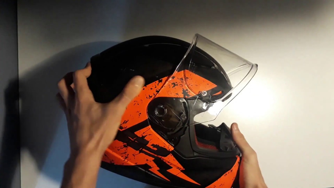 LS2 KASK VİZÖR DEĞİŞİMİ (SİYAH VİZÖR)