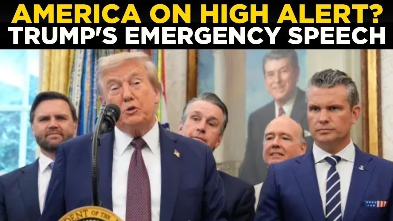 US NEWS LIVE: Trump Drops Urgent Warning as America Goes on High Alert | Breaking News