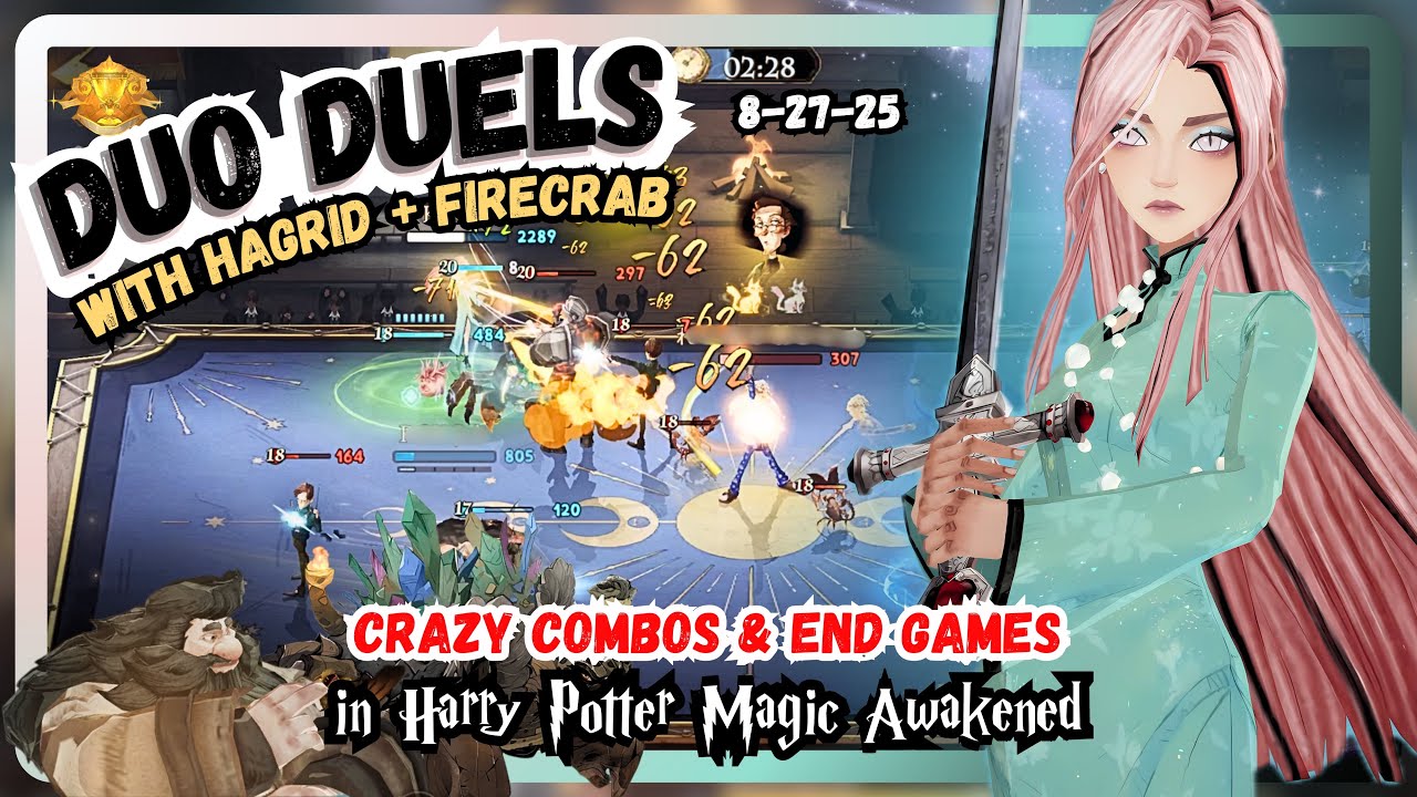 Back in Action! Hagrid Duo Dueling with Firecrab & Carpe Retractum | Magic Awakened