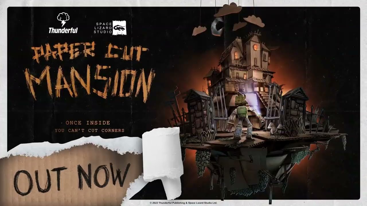 Paper Cut Mansion - OUT NOW