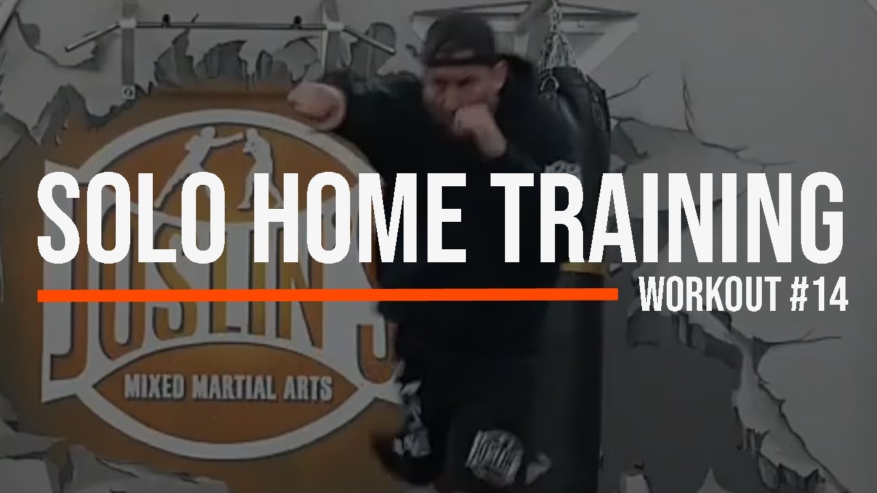 MMA Striking Workout #14 - Beginner (Boxing/Muay Thai) - Train at home!