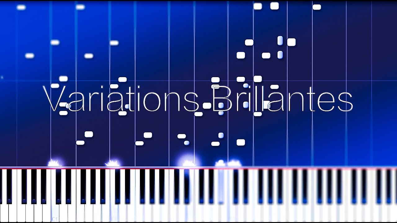 Chopin: Variations Brillantes, Op. 12 // CHOPIN [Piano Tutorial] (Synthesia)