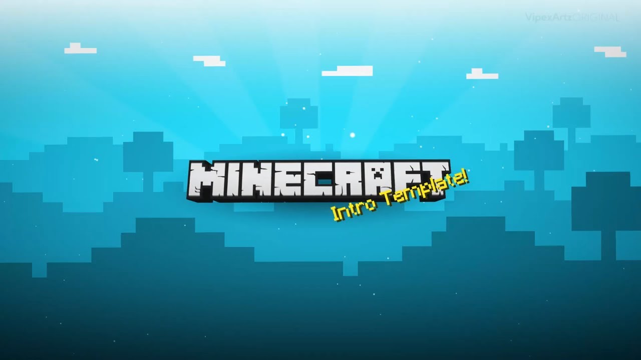[CM2] - 2D Minecraft Intro Template | Panzoid