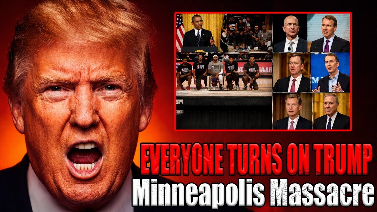 Trump Under Fire: Obama, NBA Stars & CEOs UNITE After Minneapolis Killing