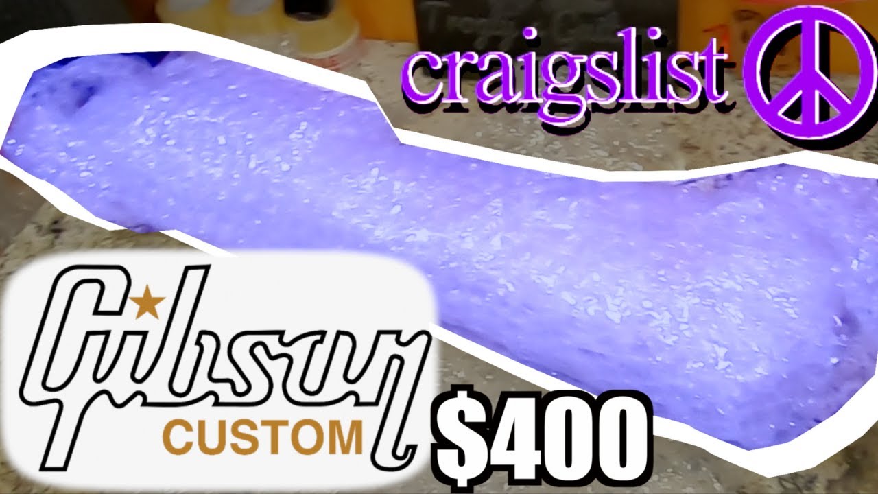Я купил кастомный Gibson Les Paul на Craigslist за 400 долларов*** | Trogly Half Les Paul