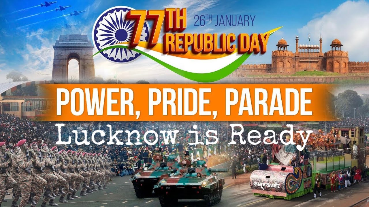 Lucknow Republic Day 2026 77वे गणतंत्र दिवस पर पूरे उत्तर प्रदेश को CM योगी ने संबोधित किया 