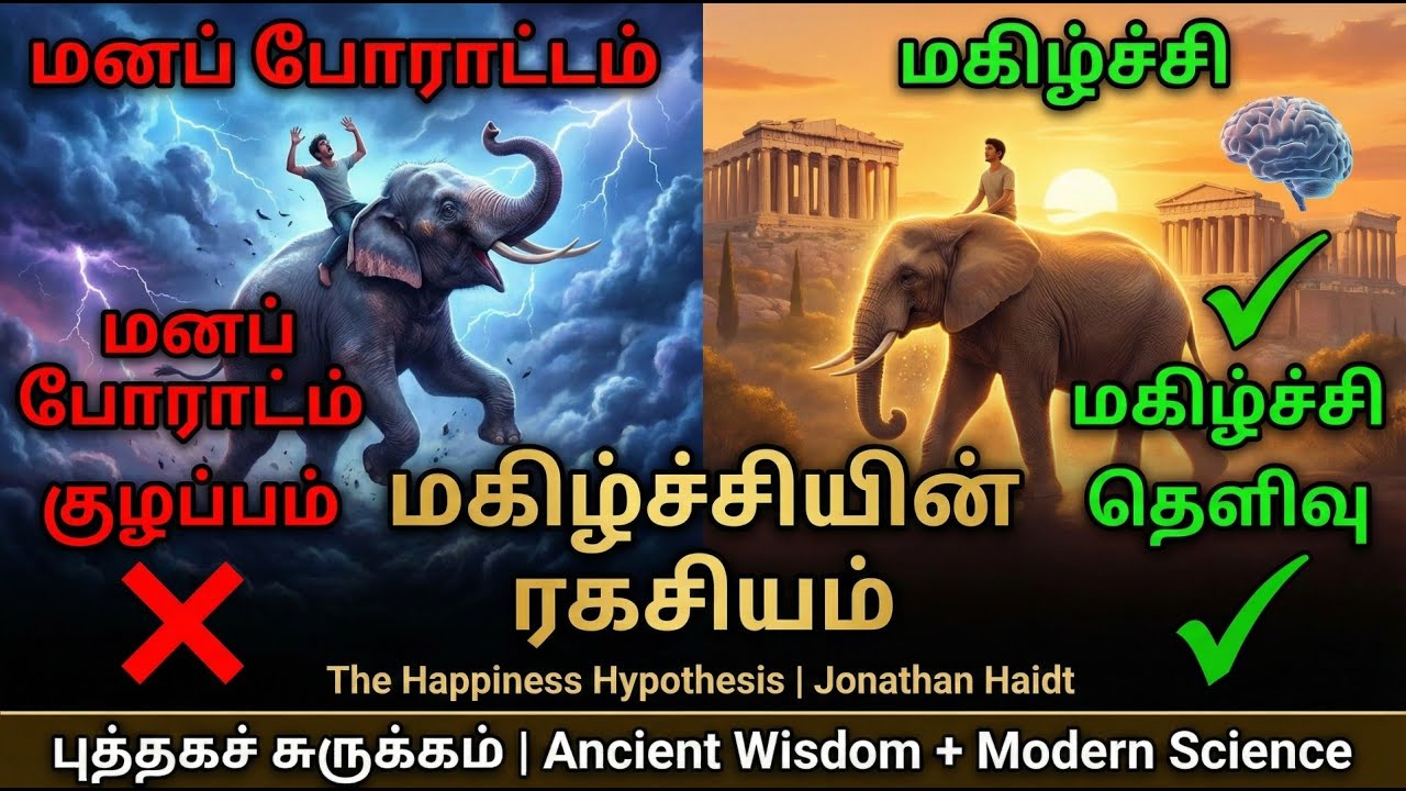 உங்கள் மனதை கட்டுப்படுத்துவது எப்படி? | யானையும் பாகனும் கதை!