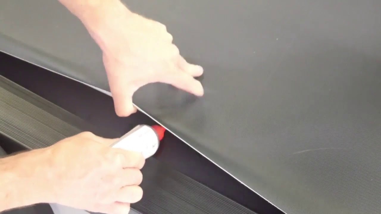 How to lubricant the treadmills วิธีการใส่น้ำมันหล่อลื่นสายพานลู่วิ่ง