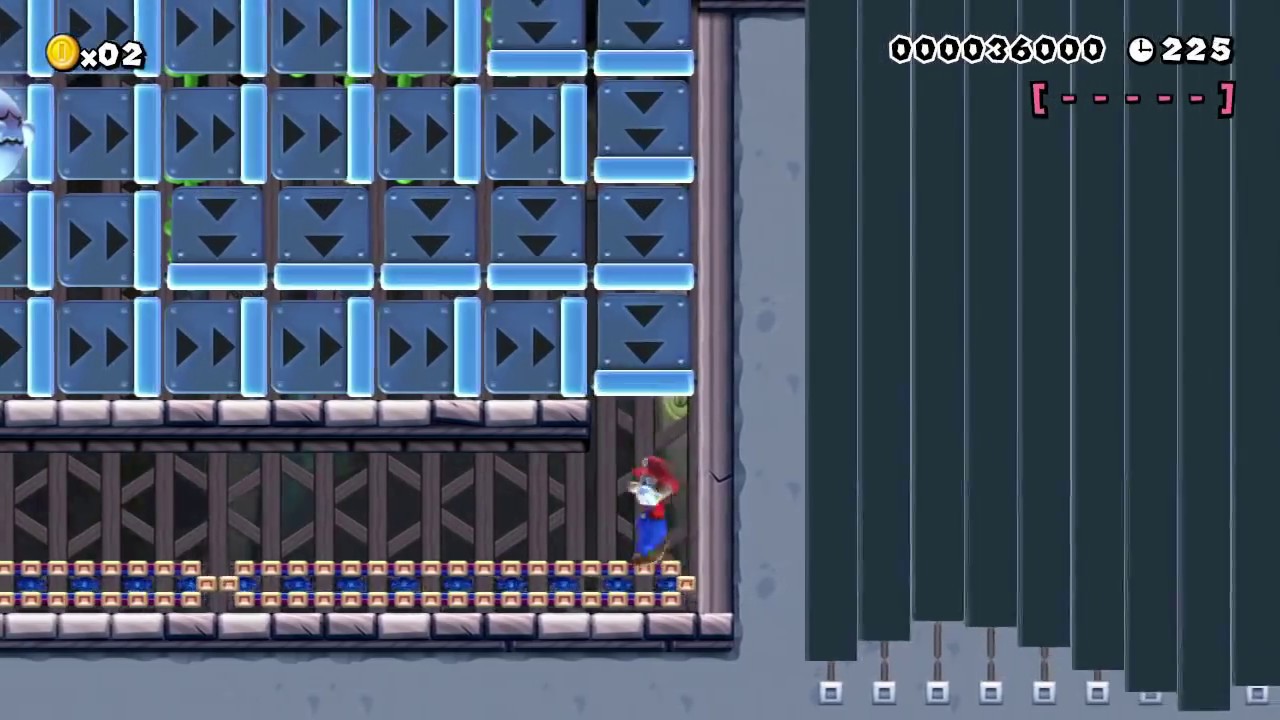 秘密の入口　 Secret entrance by どせいさん - SUPER MARIO MAKER - No Commentary