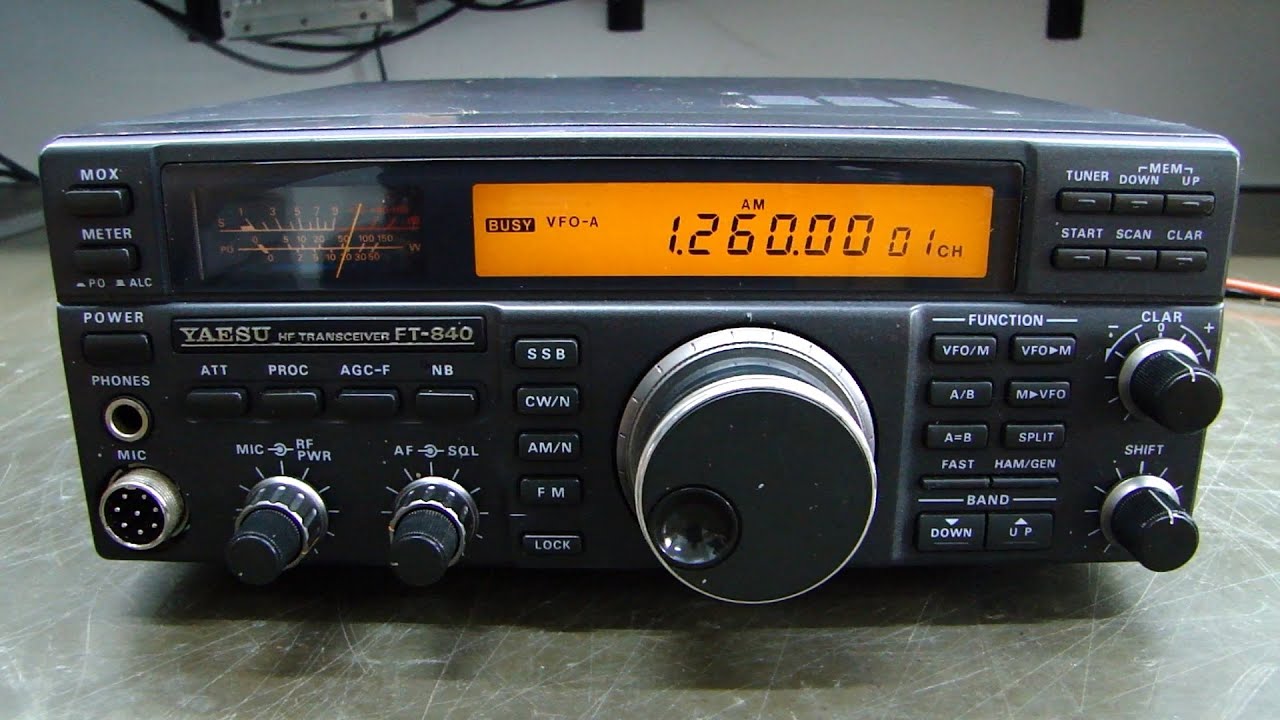 ALPHA TELECOM: YAESU FT-840 PY5MM MANUTENÇÃO e ALINHAMENTO