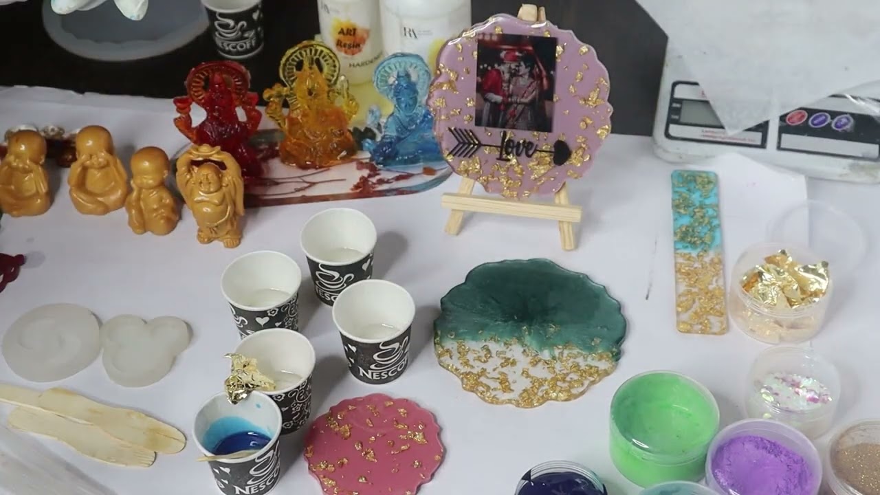 How To Use Resin In silicone Mold || Complete Tutorial For Beginner