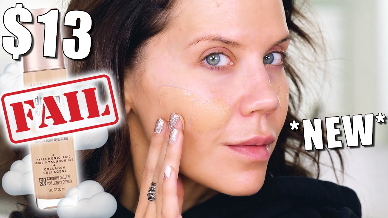 New $13 DRUGSTORE FOUNDATION ... I wanted to love it 🤷‍♀️