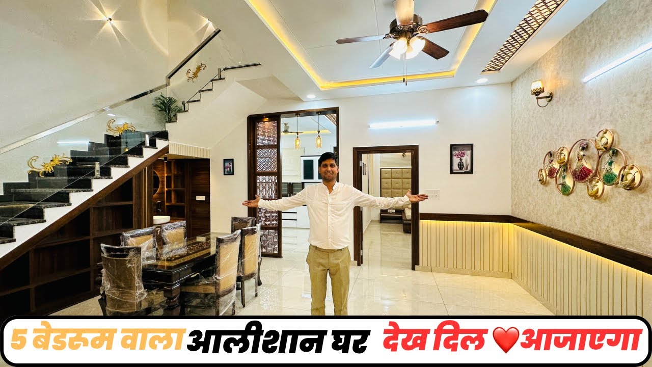 30x53 Modern Luxurious House With 5 Bedroom & Beautiful Interior Design | Property In Jaipur