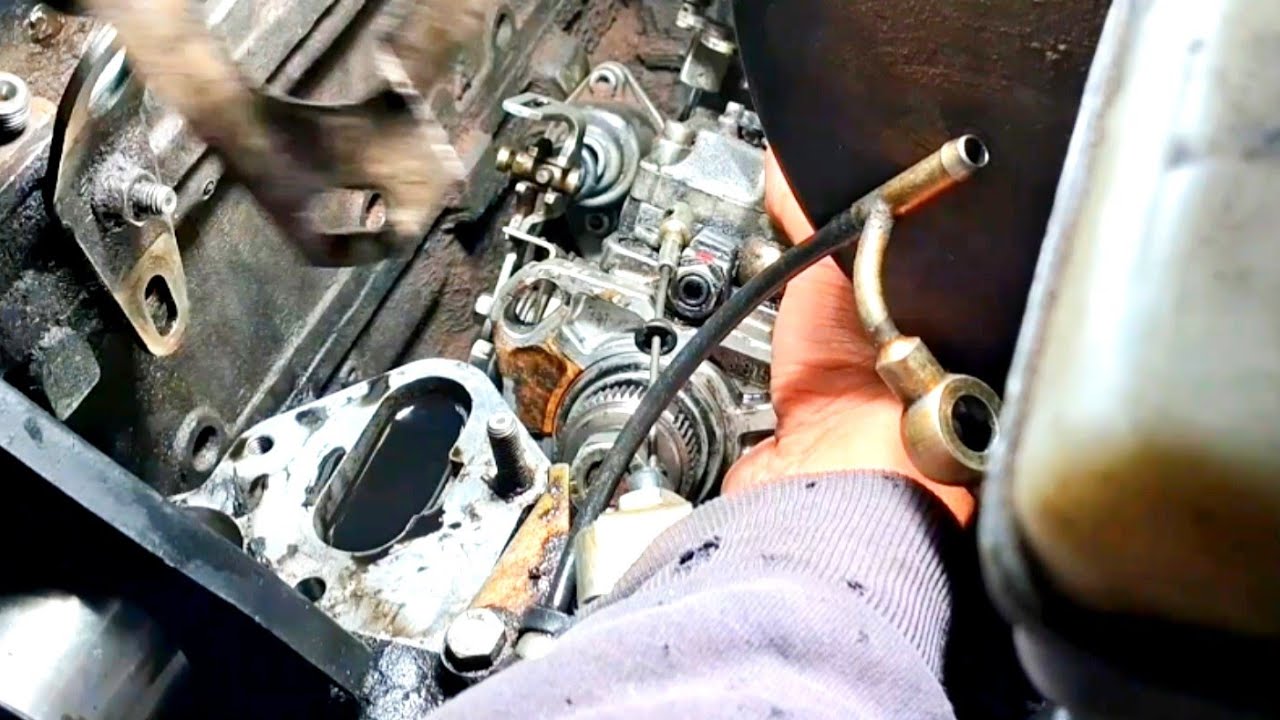 COMO RETIRAR SACAR A BOMBA INJETORA BOSCH ROTATIVA IVECO TURBO 2.8 DAILY 3510 PASSO A PASSO