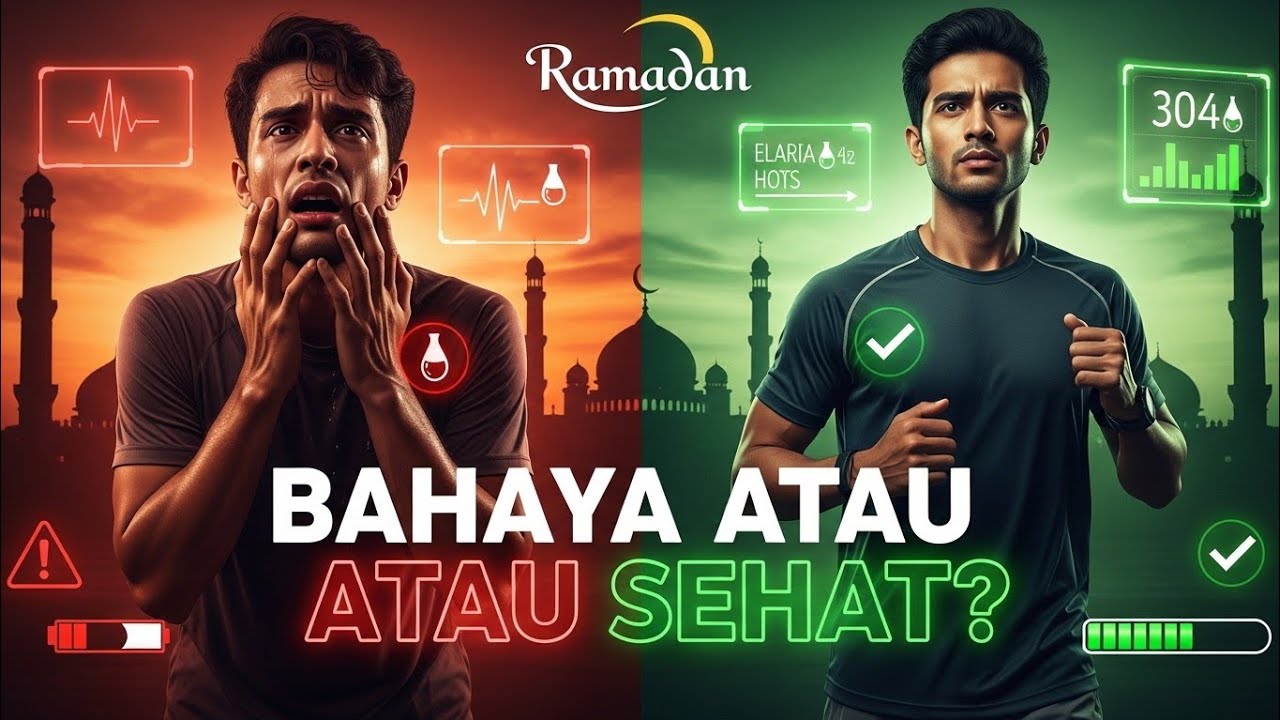 “Olahraga Saat Puasa, Bahaya atau Justru Sehat?”