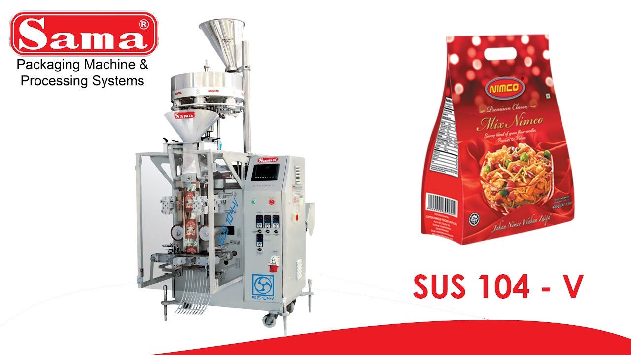 Tea Packing Machine - SUS 104 V - Meezan Tea | Sama Engineering
