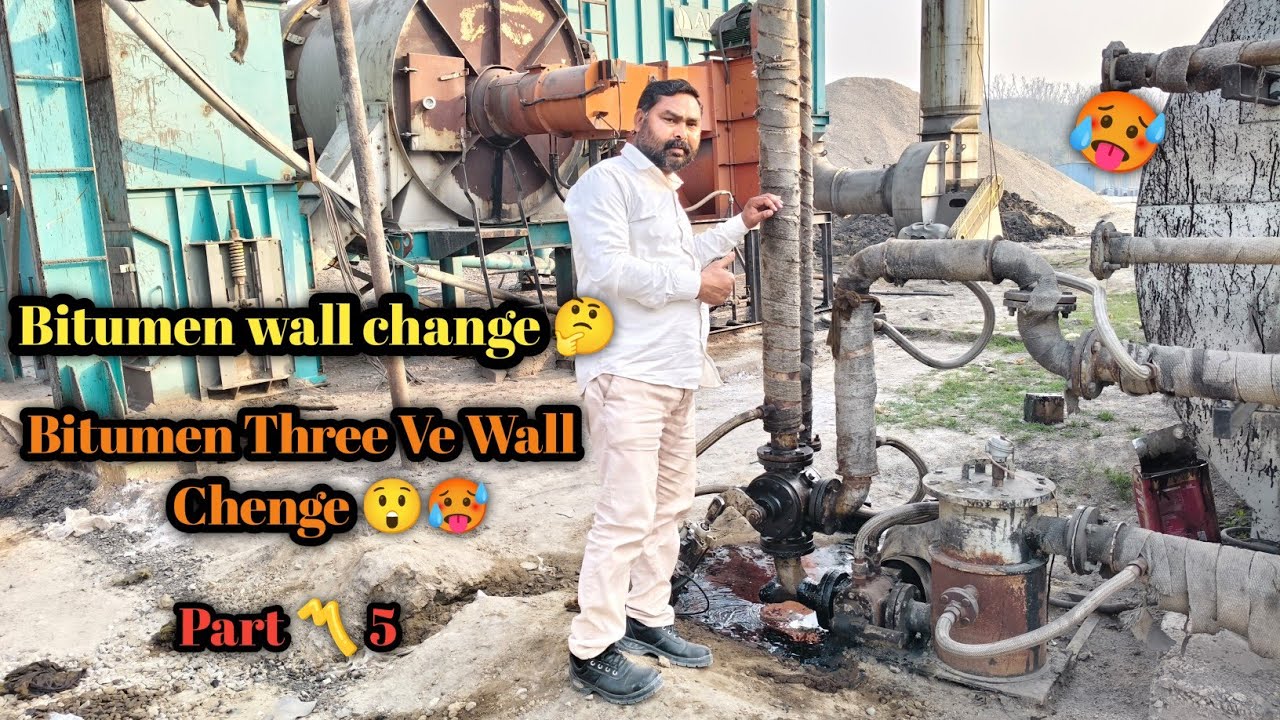 New threeveval setting Bitumen paip line ka ! @santoshsahani9190#viral video#viralreels#viral 💪🌹🌹