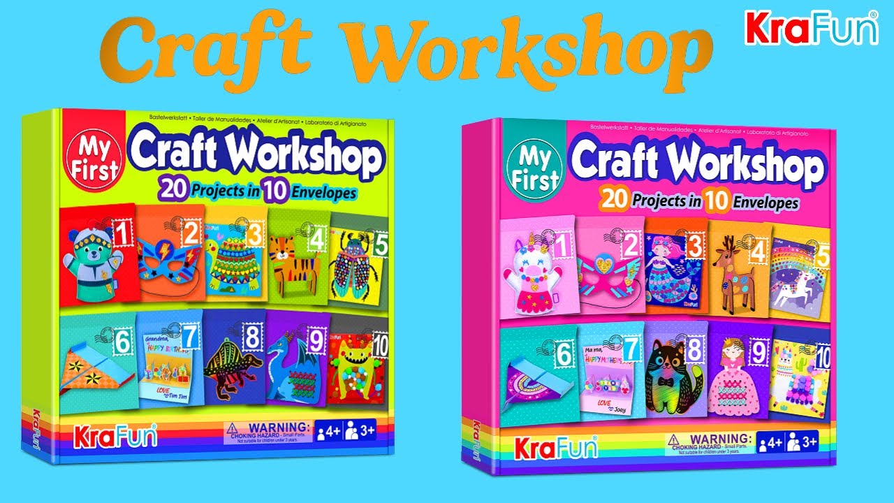 My first Craft Workshop Marketing video (item #23410 23411)