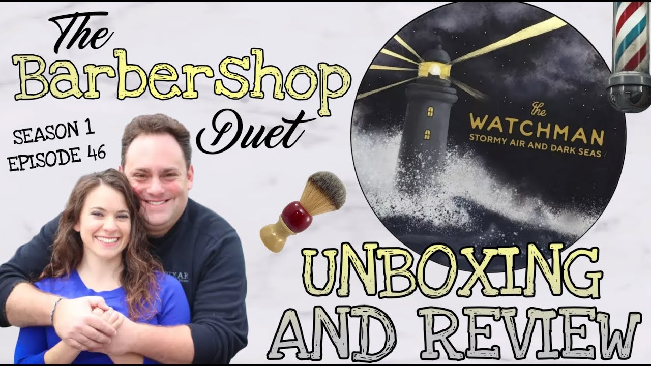 The Barbershop Duet - The Watchman Shave Soap by Zingari Man - Unboxing and Review