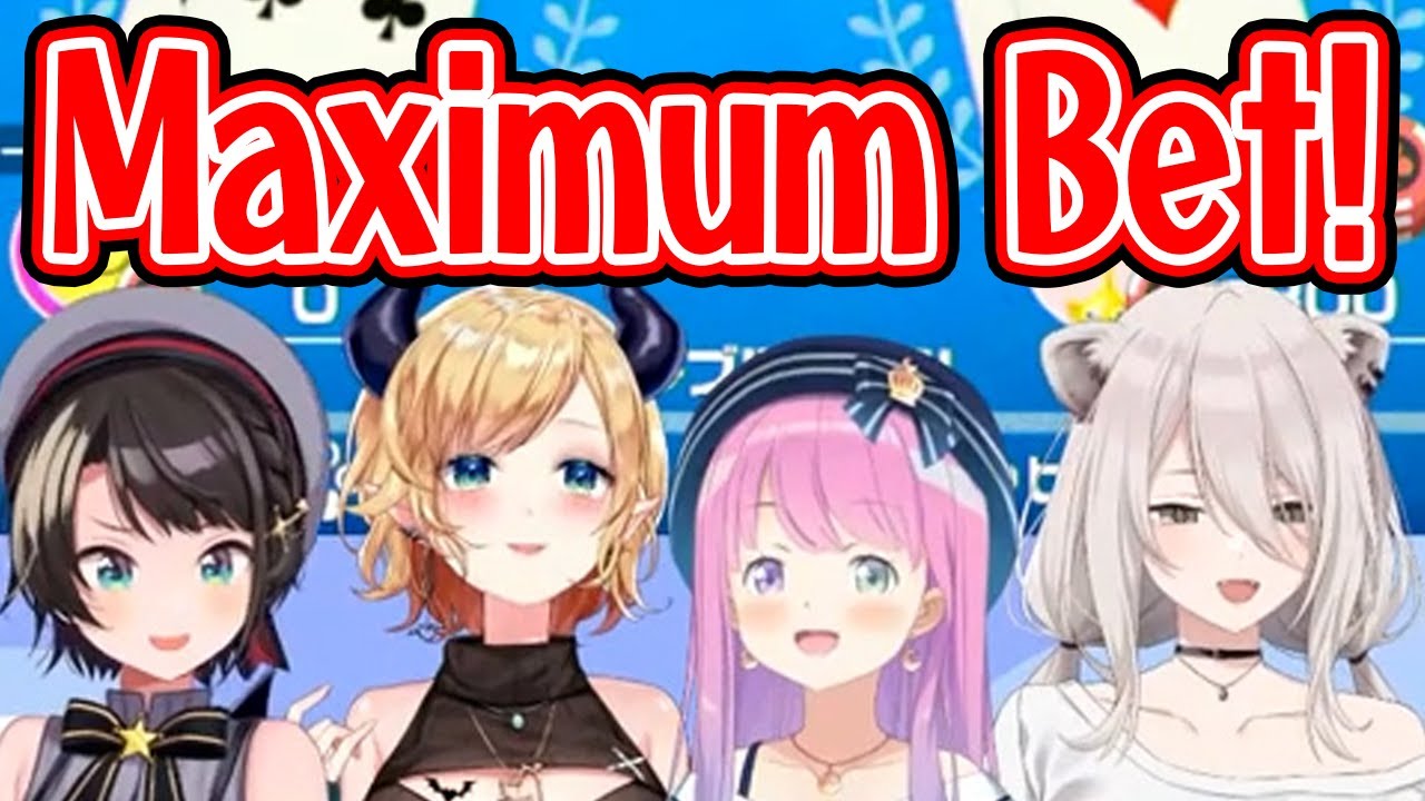 Suba-Choco-Luna-Tan VS Blackjack Dealer【Hololive/May 18, 2023/Eng sub】