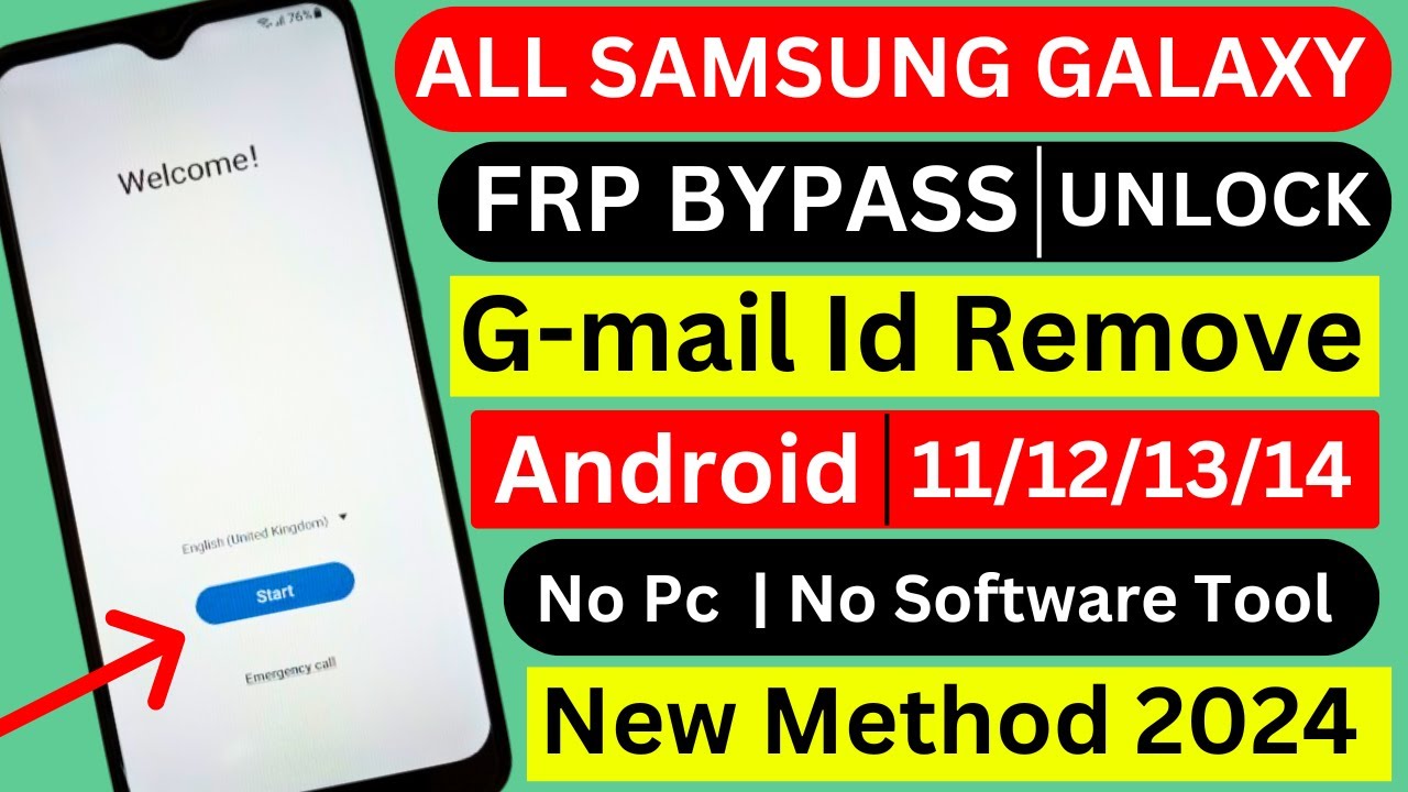 Finally🔥All Samsung FRP Bypass | Android 11/12/13/14 | 2024 New Method | Without Pc
