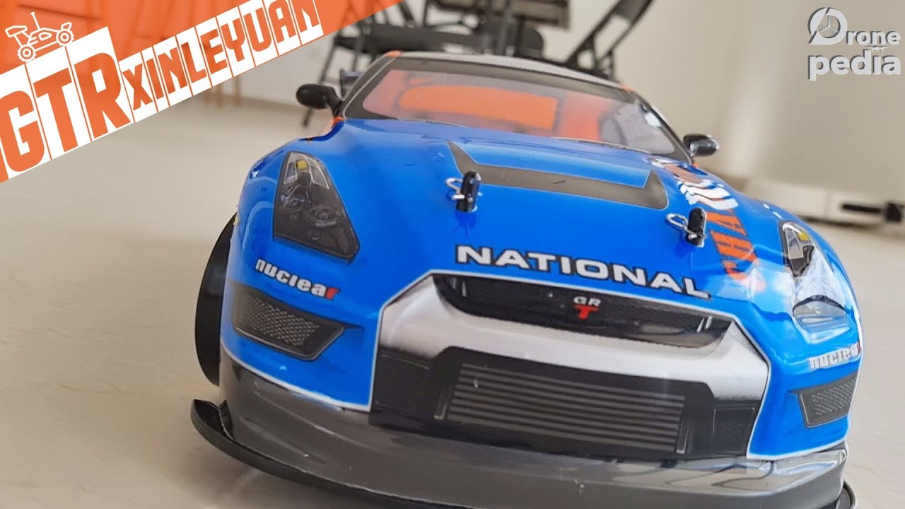 GTR de Drift escala 1/10 de RC XINLEYUAN ¡WOW! |DRONEPEDIA