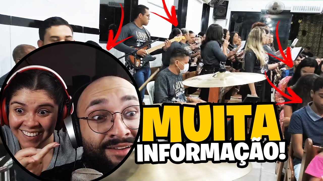 EU FIQUEI PERDIDO NESSA IGREJA | Feat. Cinthia Lisboa