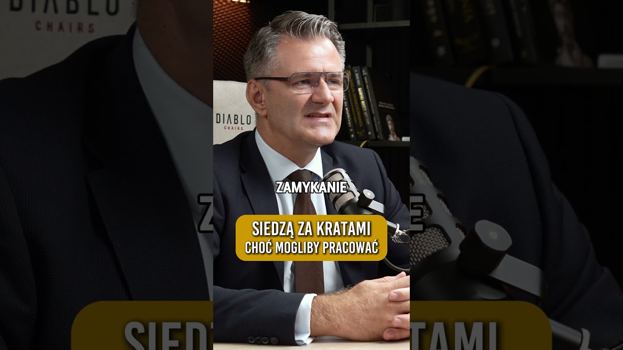 Siedzą za kratami, chociaż mogliby pracować