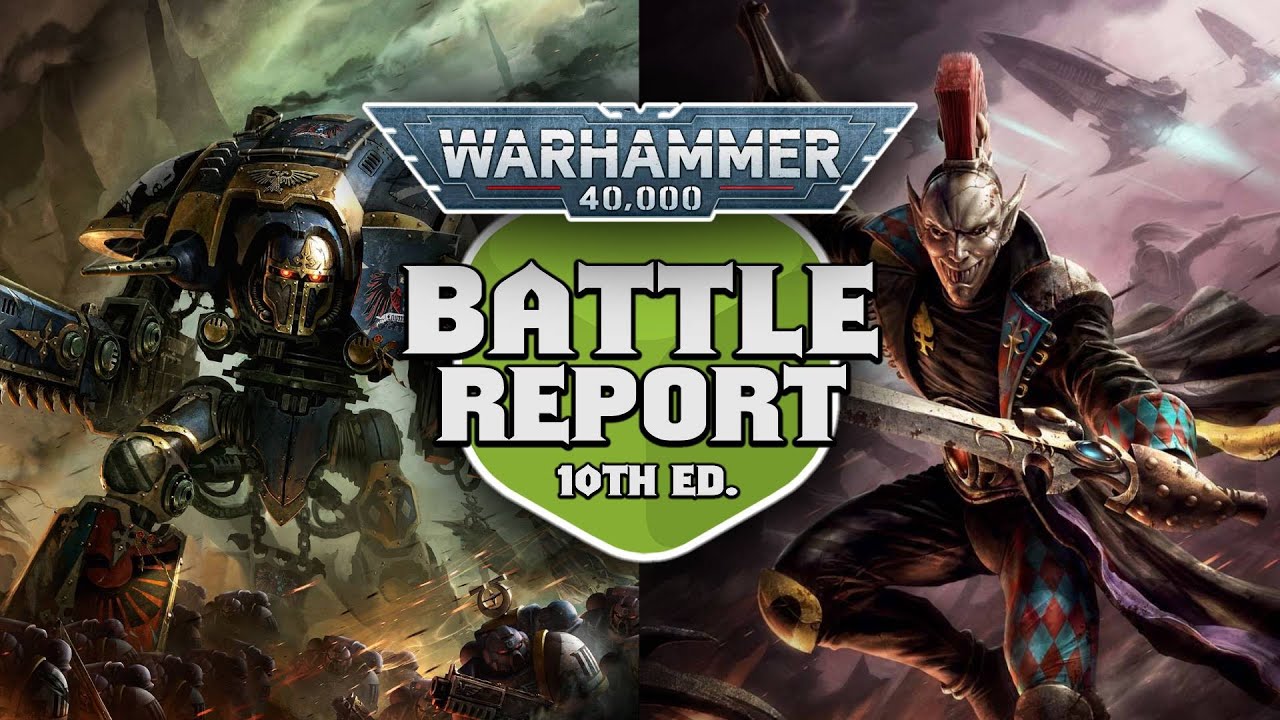 Imperial Knights vs Harlequins Warhammer 40k 10th Edition Battle Report Ep 67