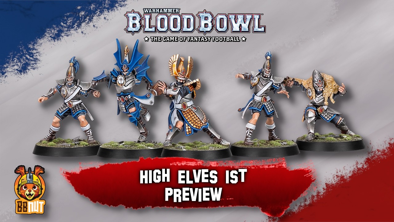 Blood Bowl High Elves REVEALED! Stats, Rules & Builds (Warhammer Community Preview)