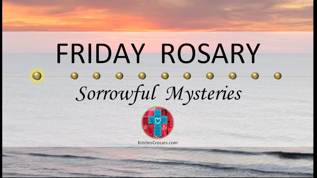 Friday Rosary • Sorrowful Mysteries of the Rosary 💜 January 5, 2024 VIRTUAL ROSARY - MEDITATION