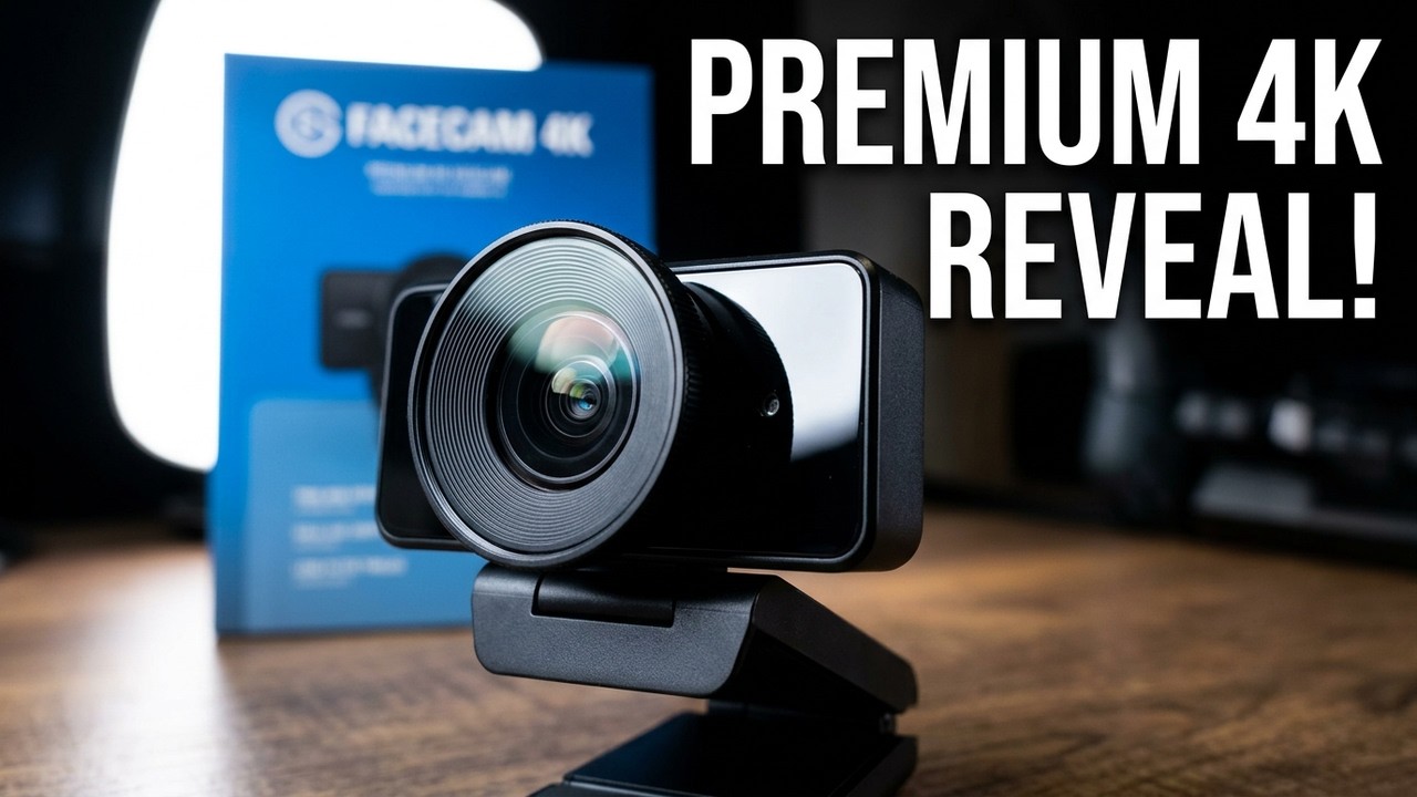The Most Premium Webcam: Elgato Facecam 4K | Unboxing ASMR Video #elgato #facecam4k 