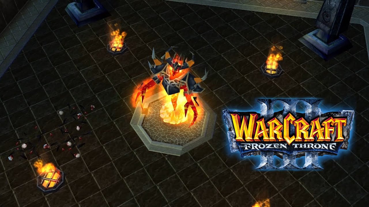 В ПОИСКАХ ДРЕВНЕГО АРТЕФАКТА! - ВСТРЕЧА С ДЕМОНОМ ОГНЯ! - ЗАМОК! - Warcraft 3 #2