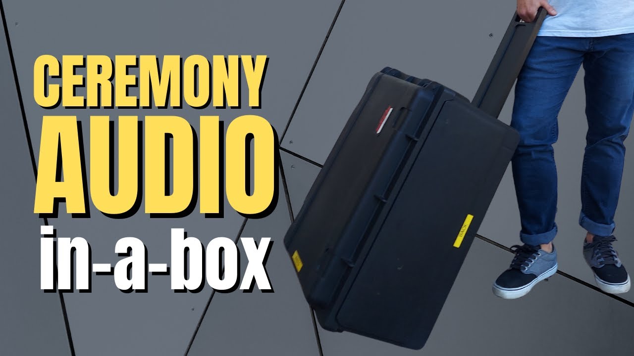 Compact Audio Solution For A Wedding Ceremony (GREAT DJ TIP)