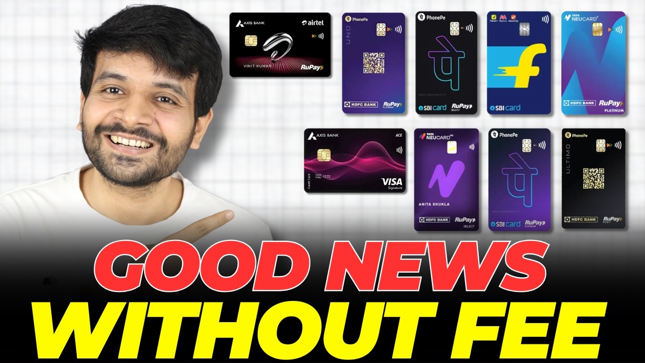 Apply Your Favourite Credit Cards Without Fee | LIMITED PERIOD OFFER