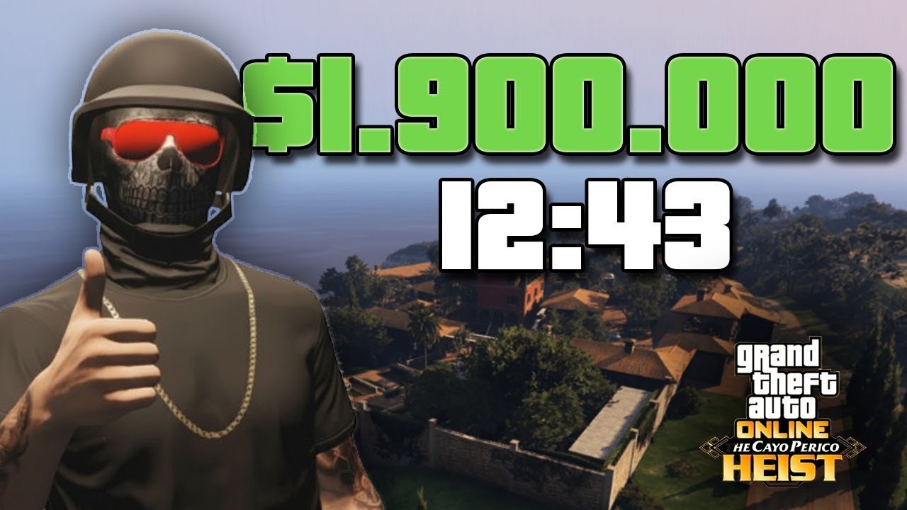 A ROTA MAIS RAPIDA DE CAYO PERICO 2025 (SOLO) - GTA ONLINE 