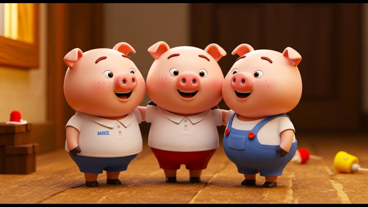 Los Tres Cerditos 🐷 | Una Aventura de Ladrillos y Valor | Cuentos infantiles para dormir en Español