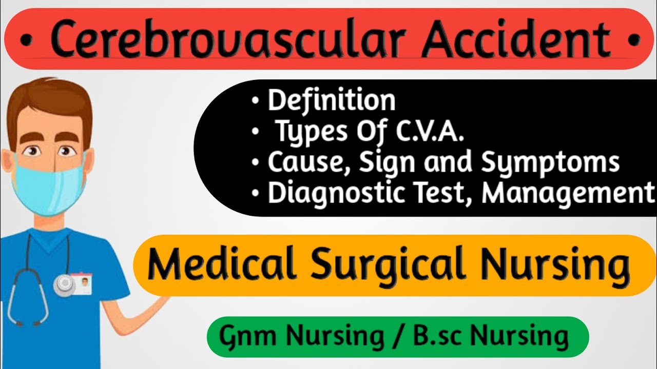 Cerebrovascular Accident (Stroke) Nursing Lecture - Medical Surgical Nursing 2nd Year