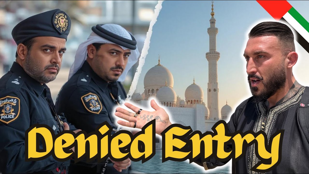 TROUBLE at the Grand Mosque ABU DHABI