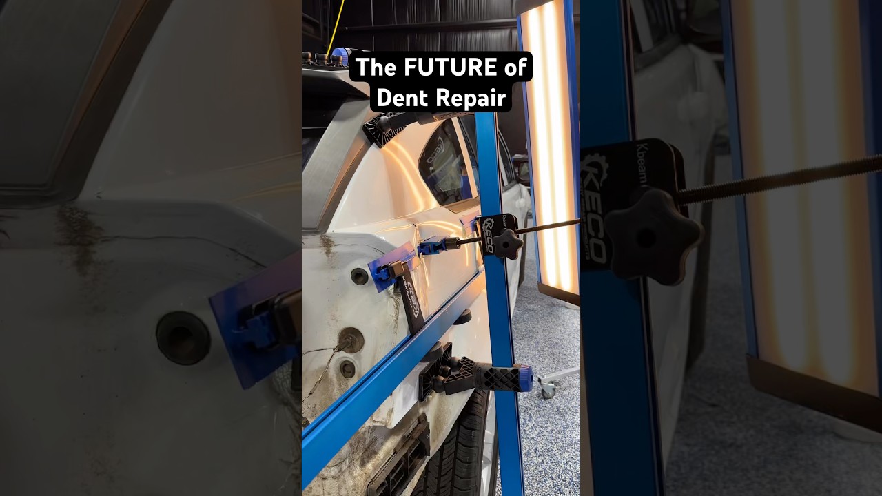 Glue Pull Repair (GPR) is the future #dentrepair #collisionrepair #pdr #autobody #gluepullrepair