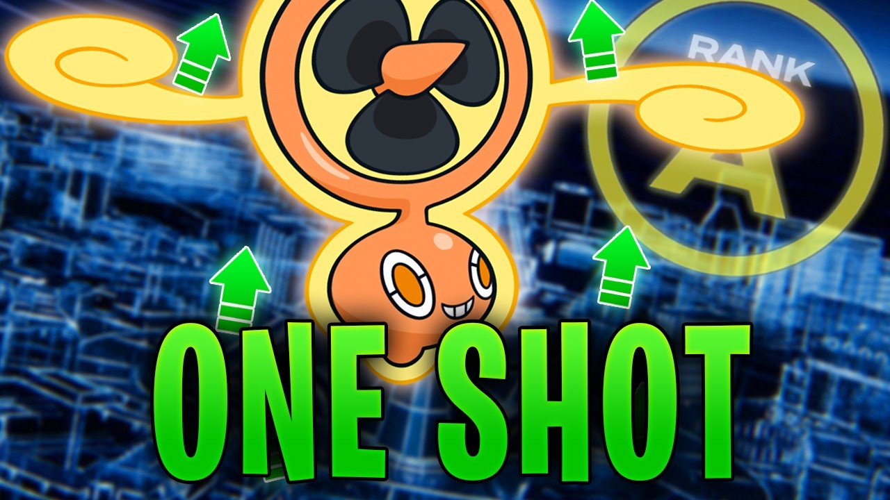 ROTOM FAN is OHKO MACHINE в Legends ZA!!