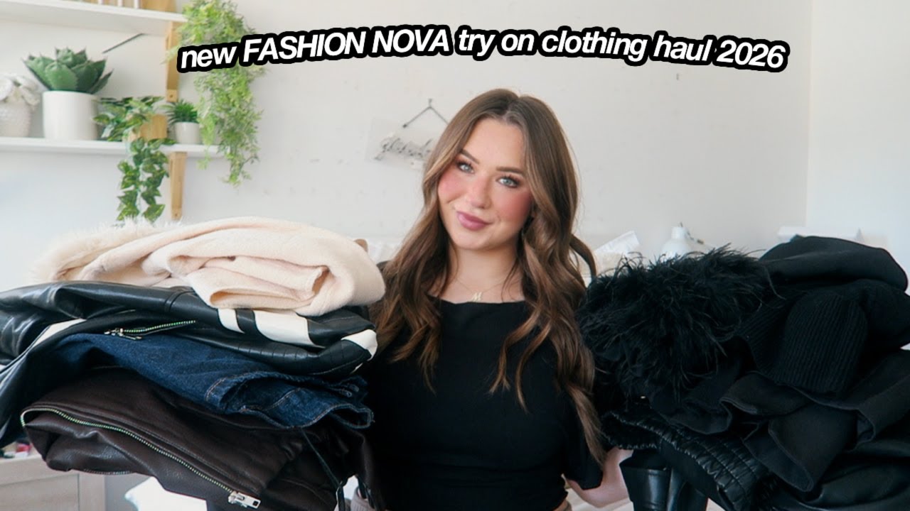 new FASHION NOVA try on clothing haul 2026!