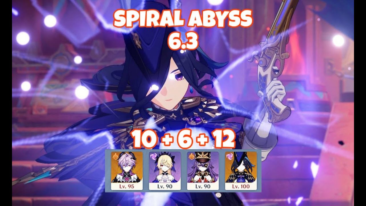 C6R5 Clorinde Dragonbond 28 Sec Bottom Half Speedrun | 6.3 Abyss