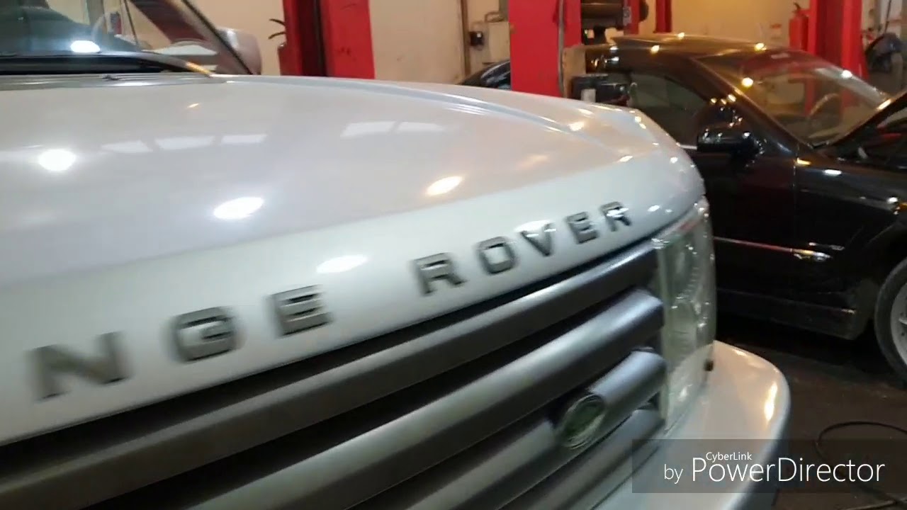 Не открывается капот на range rover vogue l322