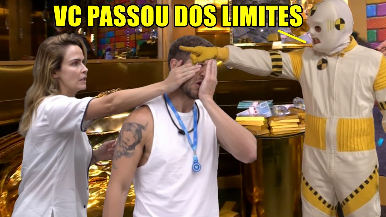 AP&Oacute;S BATER NO ROSTO DE JONAS ANA PAULA &Eacute; CHAMADA AO CONFESSION&Aacute;RIO