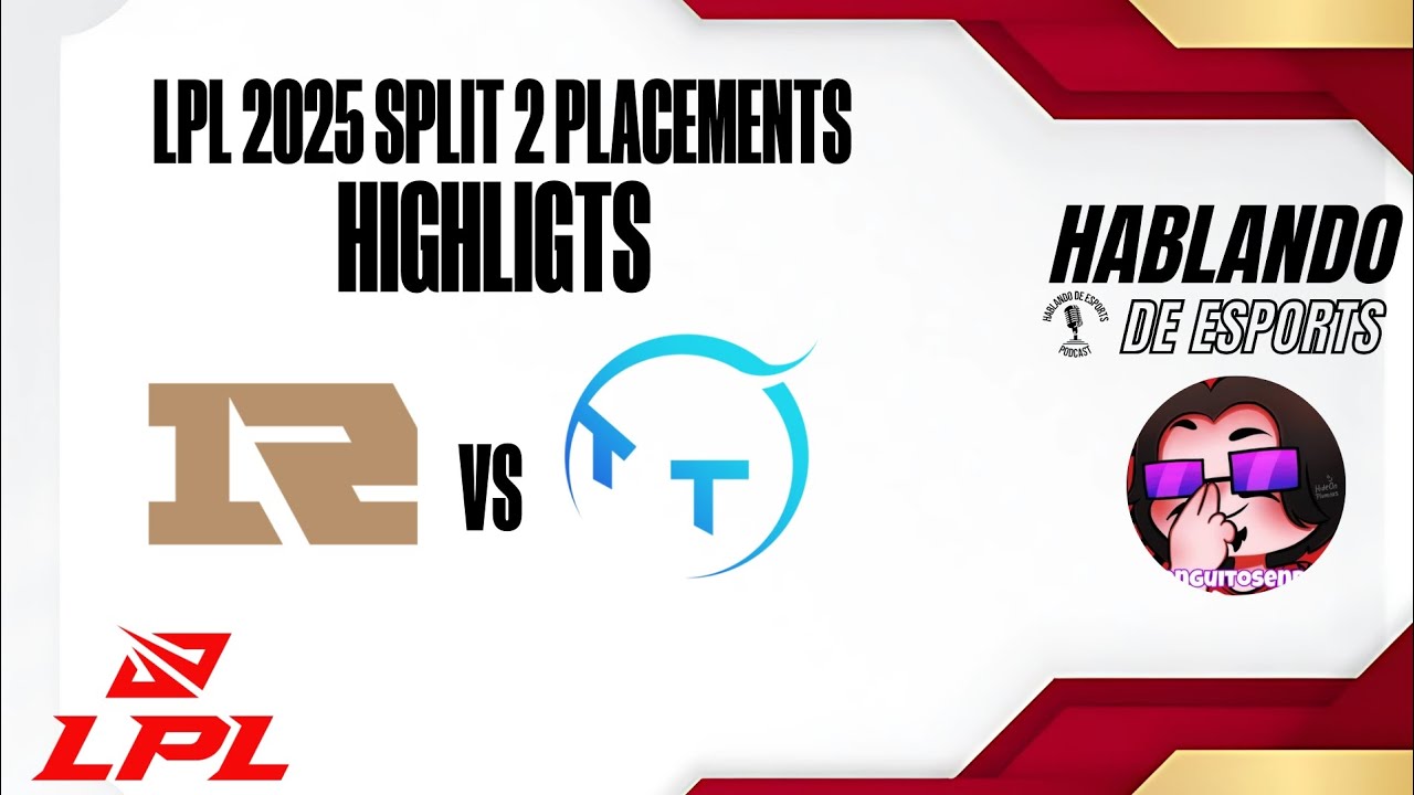 LPL 2025 Split 2 Royal Never Give Up vs ThunderTalk Gaming Highlights 28-03-2025