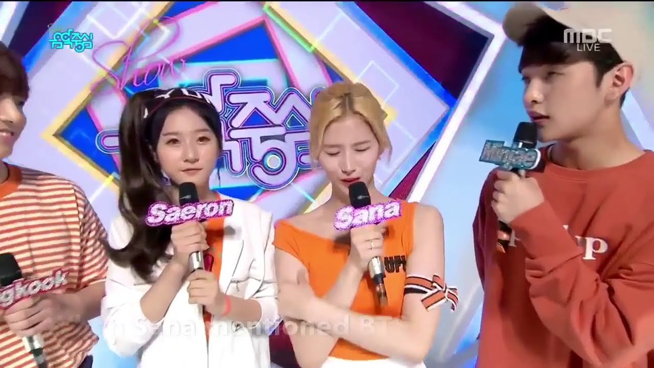 Jungkook x Sana moments ep 1  MuCore Special MCs