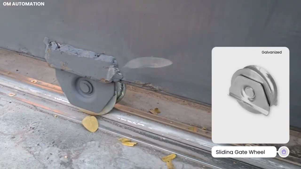 Automatic Sliding Gate Full Hardware Explained 😳 Accessories, Track, Motor-India #gatehardware